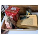 China Head Pin Cushion Doll & Misc.