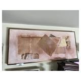 Abstract Mixed-Media Collage Artwork