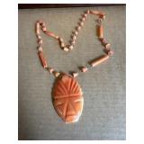 Vintage Coral Necklace