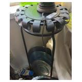 Pair of Vintage Metal Plant Stands