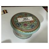 Tin of Vintage Costume Jewelry