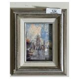 Small Oil on Canvas Painting