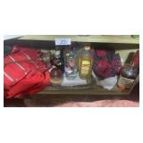 Incense Burner, Christmas tablecloths & Misc.