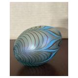 Vandermark Studio Art Glass Egg
