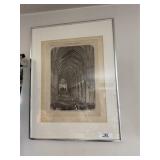 Framed 'The Illustrated London News Print'