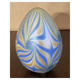 Vandermark Studio Art Glass Egg