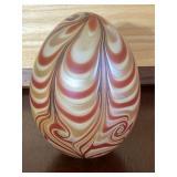 Vandermark Studio Art Glass Egg