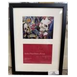 Framed Audrey Flack Picture