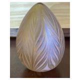 Vandermark Studio Art Glass Egg