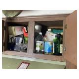 Contents of Cabinet Above Stove