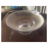 Stretch Glass Footed Bowl