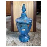 Vintage Fenton Art Glass Lidded Jar