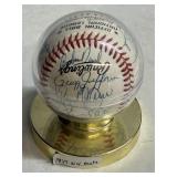 1987 New York Mets Team Signed Baseball