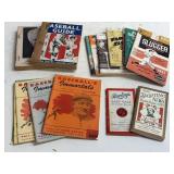 Vintage Baseball Books & Guides Lot
