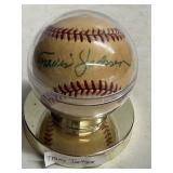 Travis Jackson Signed Baseball