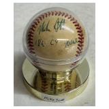Mike Scott Signed Baseball