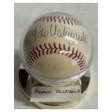 Fernando Valenzuela Signed Baseball