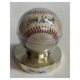 Bobby Shantz Signed Baseball