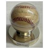 Walker Cooper Signed Baseball