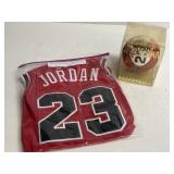 Michael Jordan Jersey & Basketball Lot