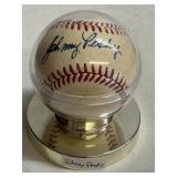 Johnny Pesky Signed Baseball