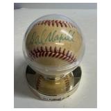 Dal Maxvill Signed Baseball