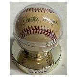 Walker Cooper Signed Baseball