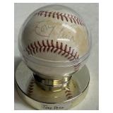 Tony Peï¿½a Signed Baseball