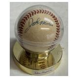 John Morris Signed Baseball