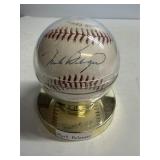 Mark Belanger Signed Baseball
