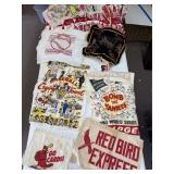 Vintage Baseball Souvenir Textile Lot