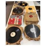 Vintage 78 RPM Record Collection