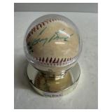 Greg Brock Signed Baseball