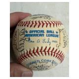 Texas Rangers Team Signed Baseball