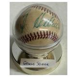 George Secker Signed Baseball