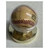 Vintage MLB Stars Signed Baseball