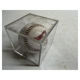 Cardinals Team Stamped Baseball