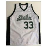 PSA DNA Signed Magic Johnson MSU #33 Jersey