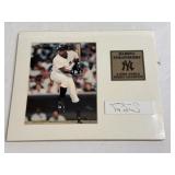 Darryl Strawberry Signed Display w/ COA