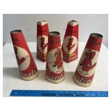 Vintage St. Louis Cardinals Megaphone Lot