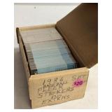 1986 Fleer Baseball Stickers & Card Lot