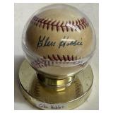 Glen Hobbie Autographed Baseball