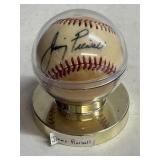 Jimmy Piersall Signed Baseball