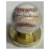 Johnny Vander Meer Signed Baseball