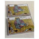 2000 Artbox Simpsons Loud Puff Inserts