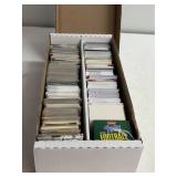 Large Football Card Collection & Unopened Packs