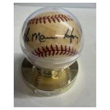 Lamar Hoyt Signed Baseball