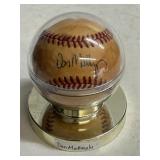 Don Mattingly Signed American League Ball