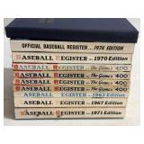 Vintage Baseball Register Book Lot