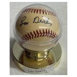 Lou Dials Signed Baseball